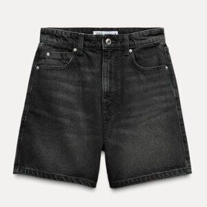 Zara Z1975 HIGH-WAISTED MOM FIT SHORTS